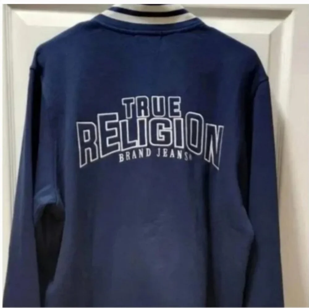 True Religion with the 02 Varsity Jacket Mens Sz Medium NWT